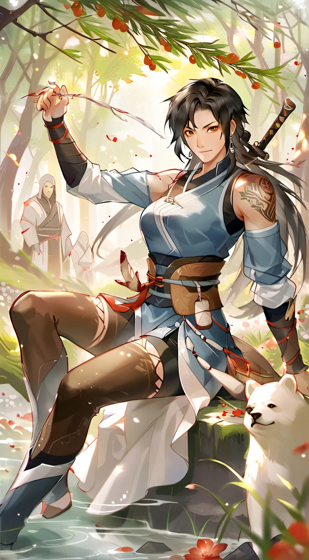 ai character: korra background