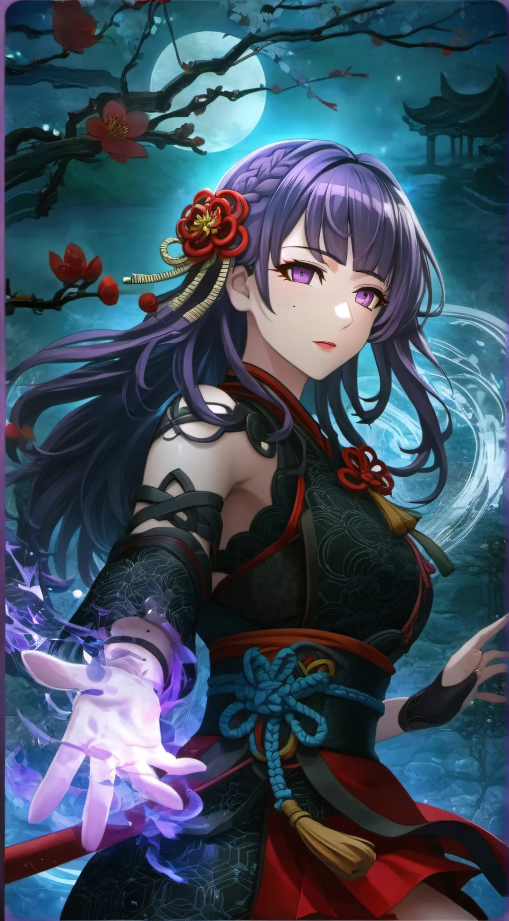 ai character: Sonozaki Rin background