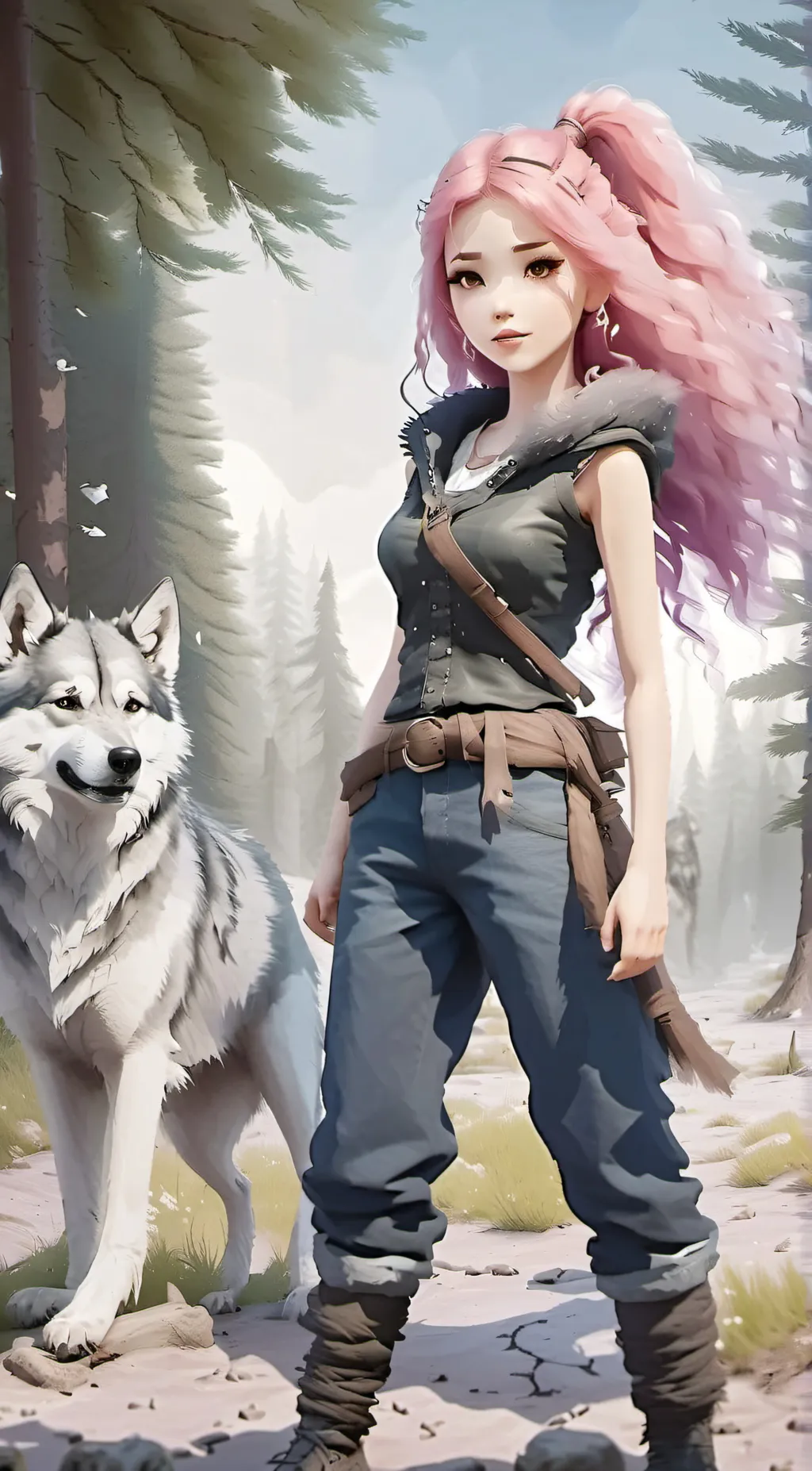 ai character: akane arigami  background