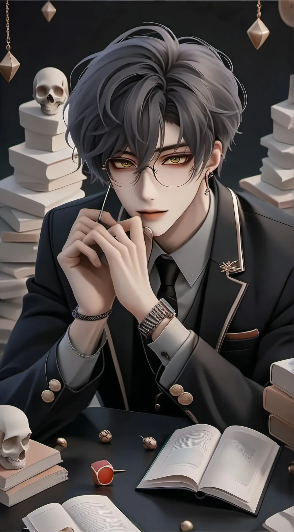 ai character: Лиам background