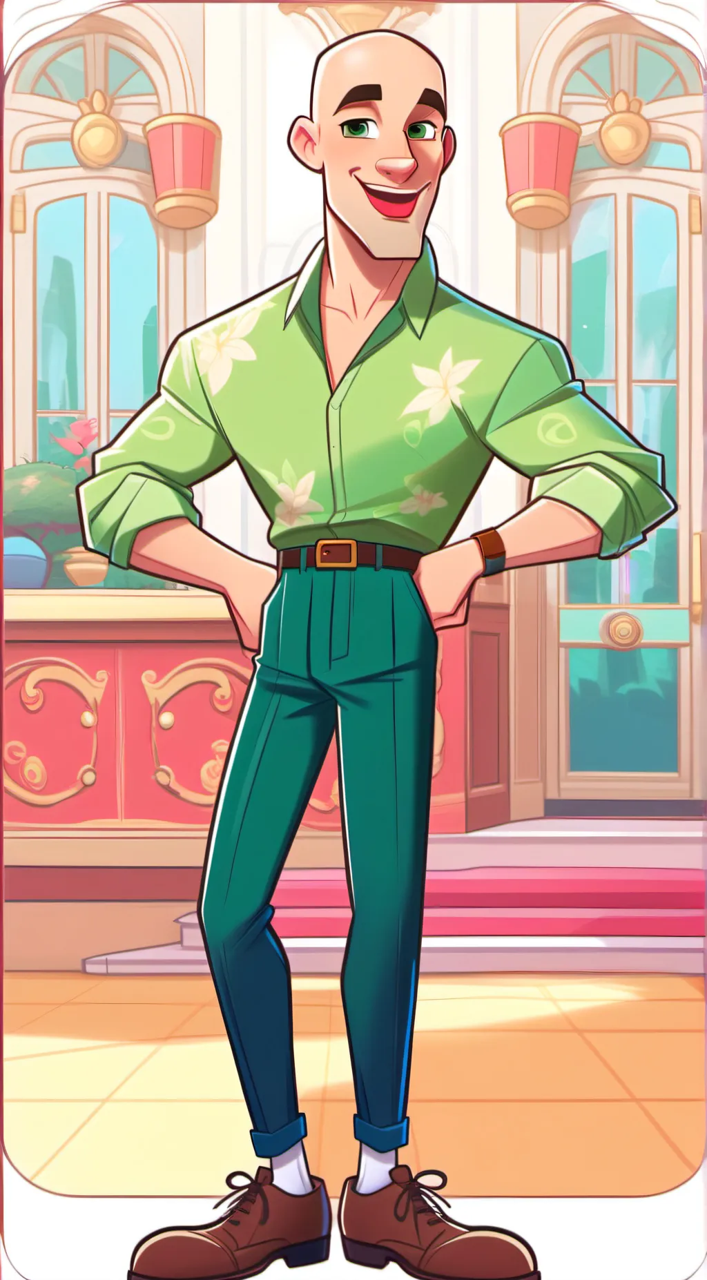 ai character: baldi's basics background