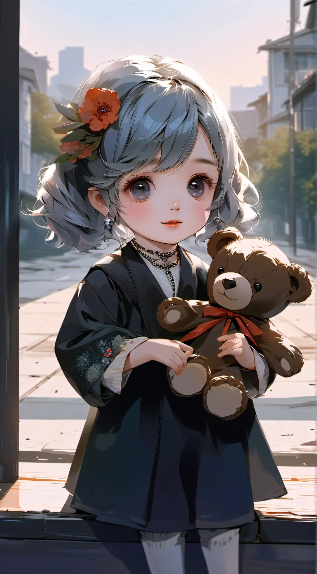 ai character: Nisa  background