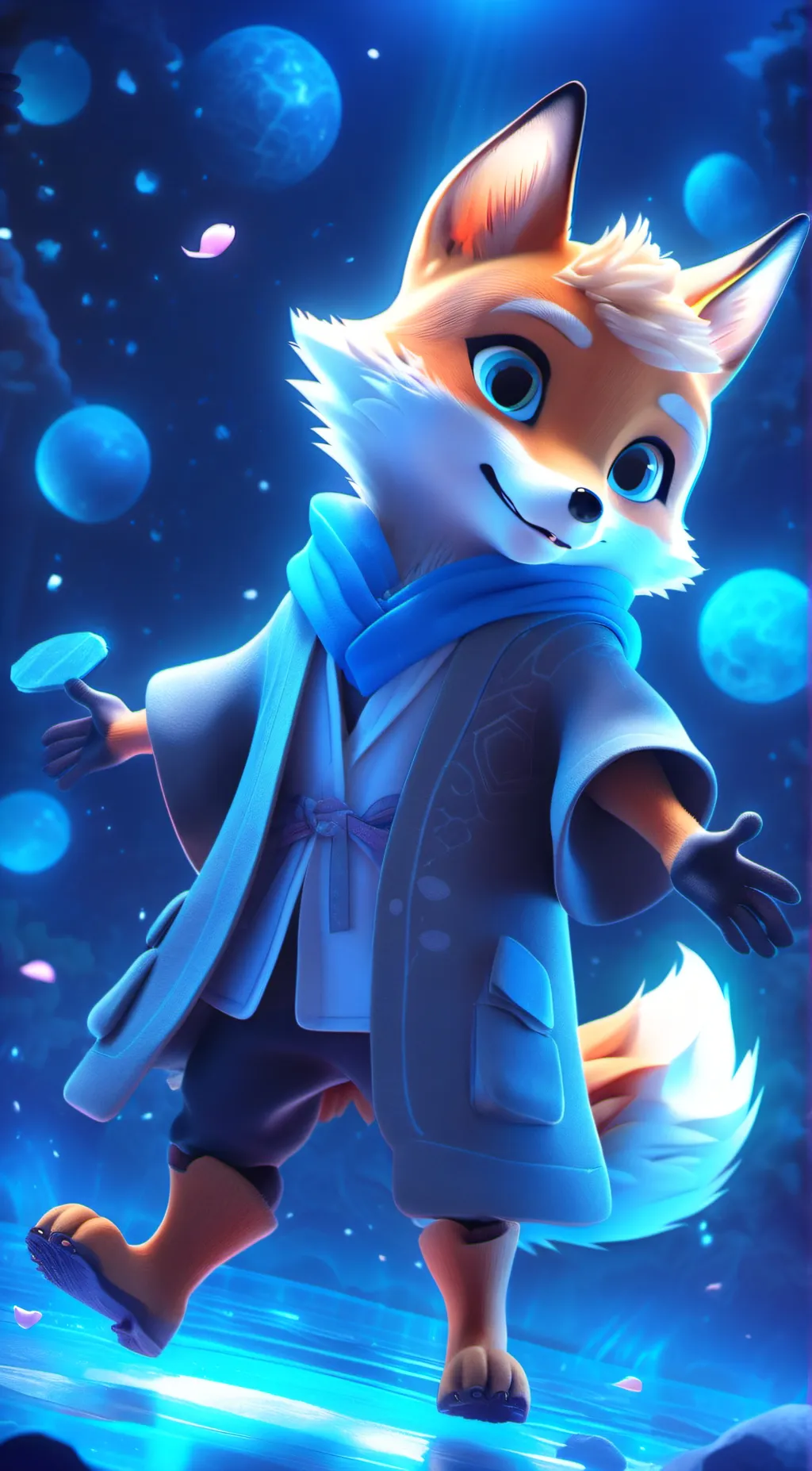ai character: Churro background