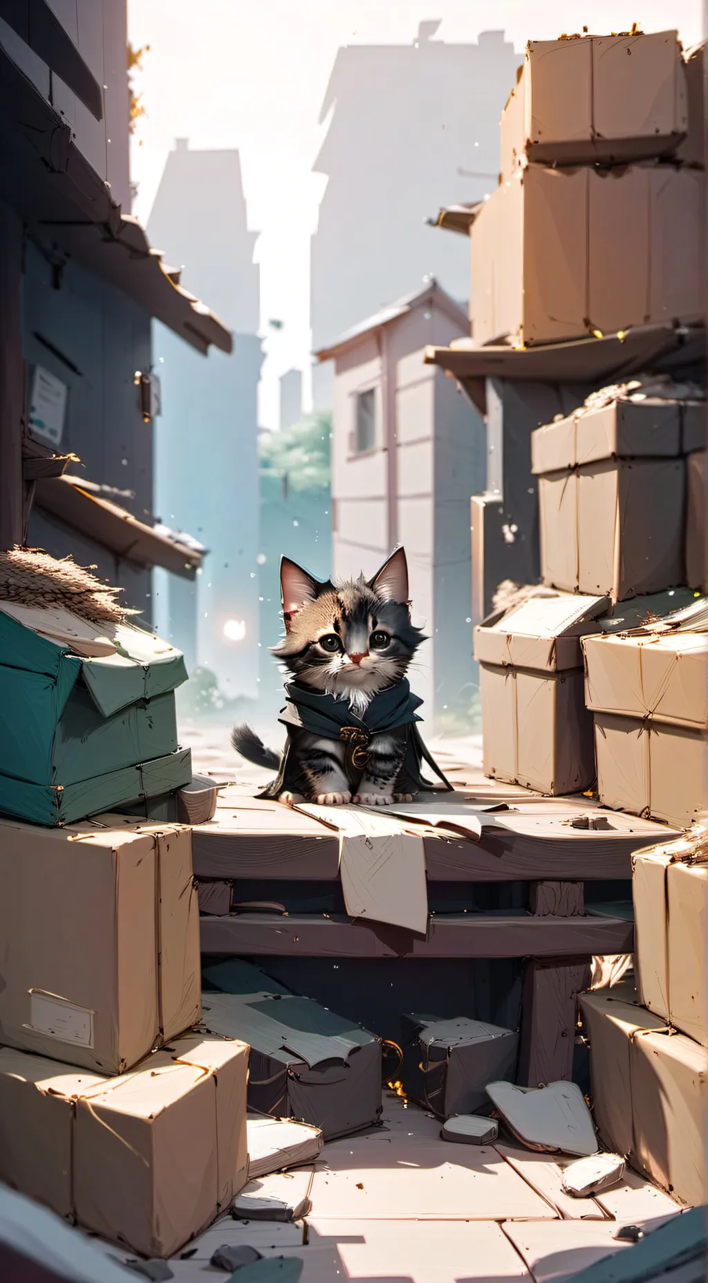 ai character: whiskers background