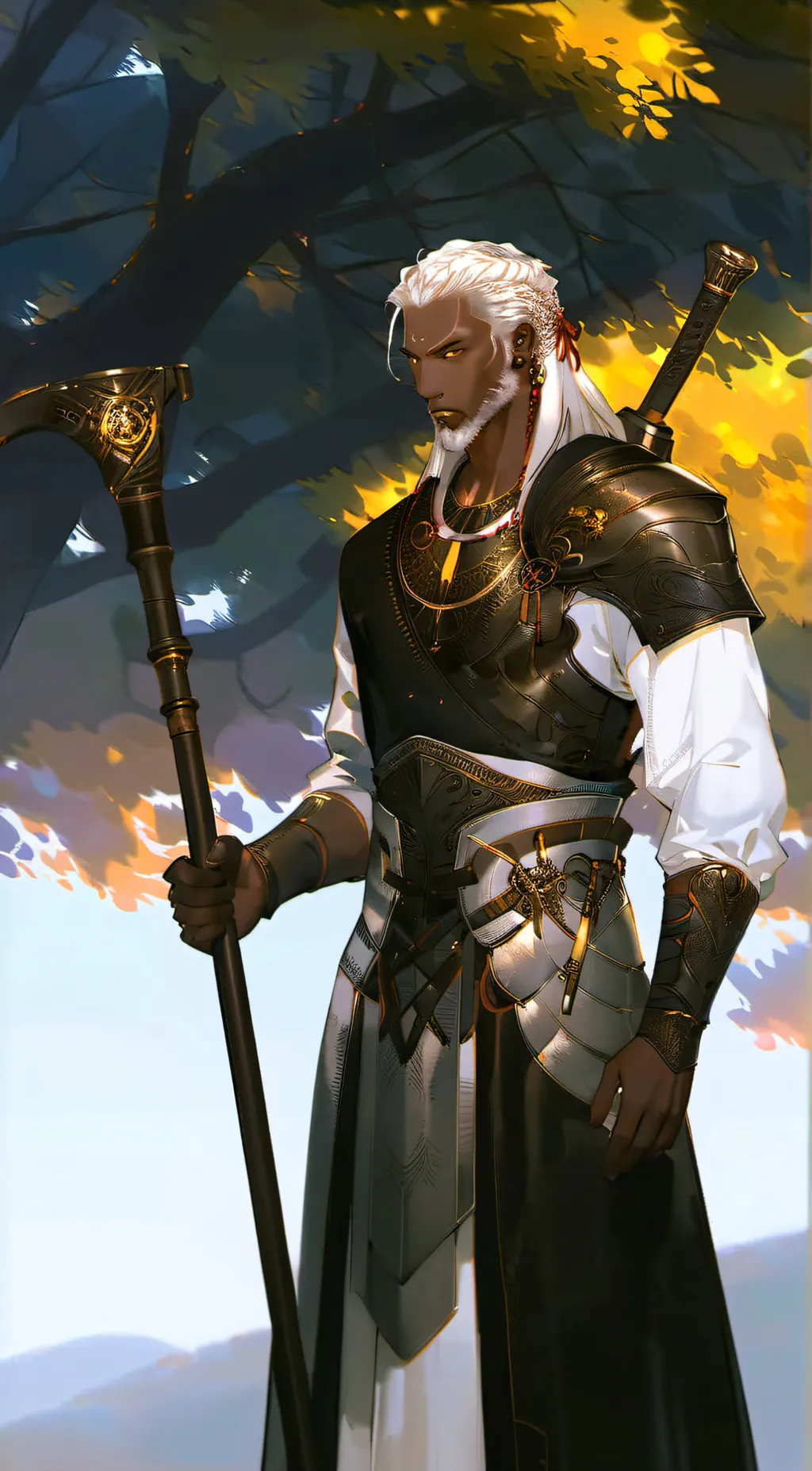 ai character: Ma'rune background