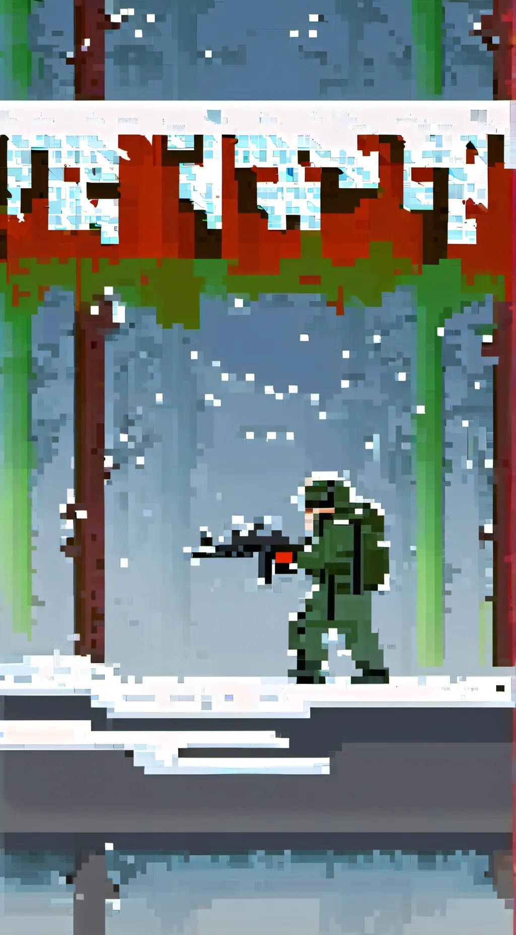 ai character: soldier background
