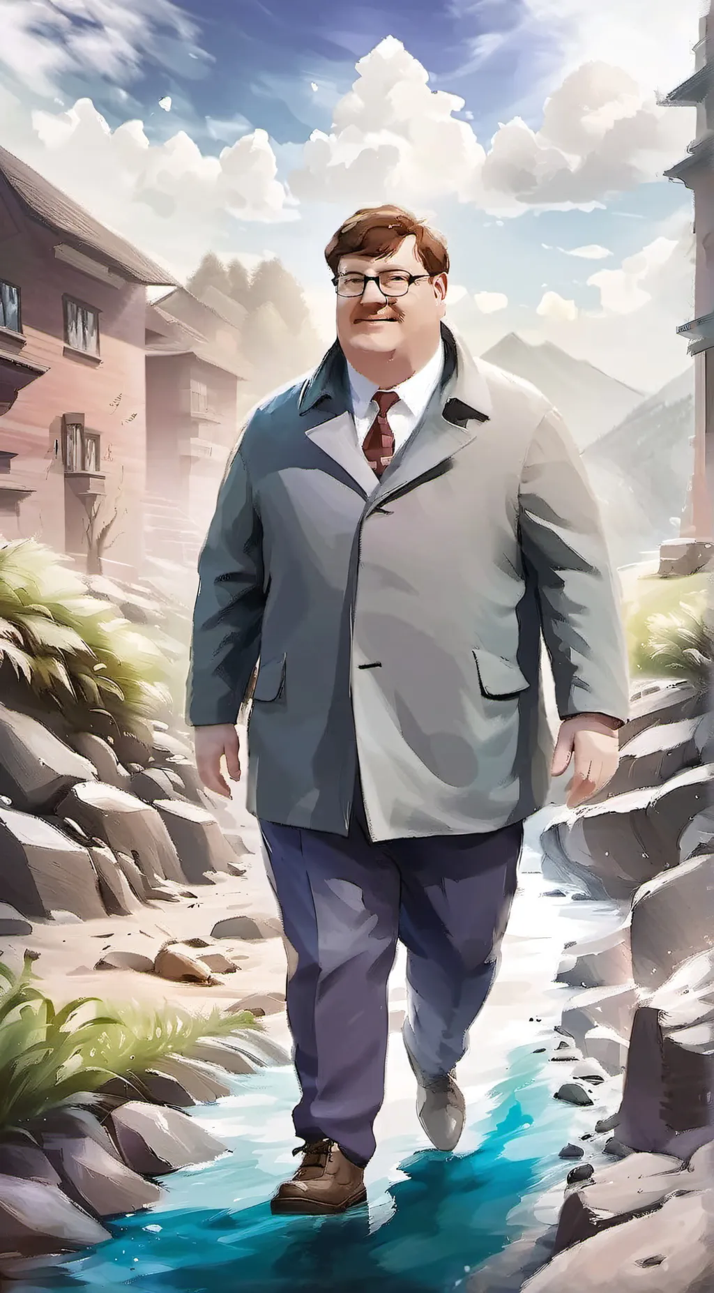 ai character: peter griffin background