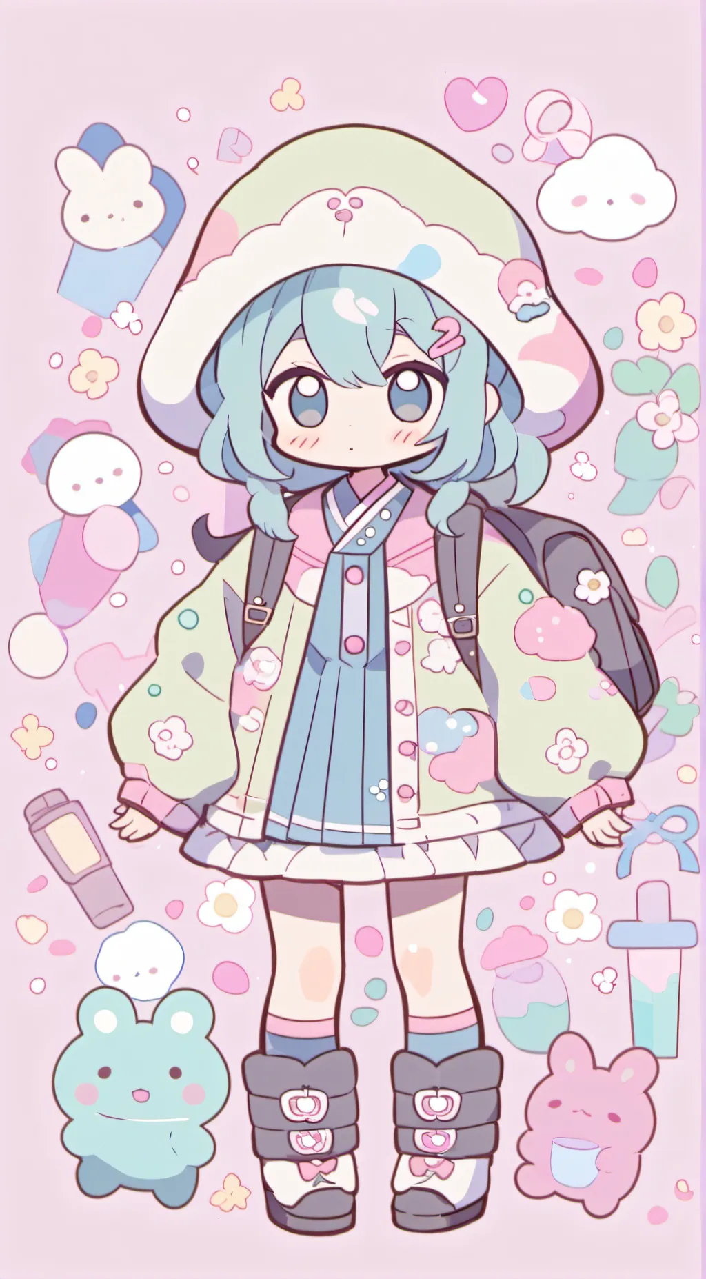 ai character: Princess background