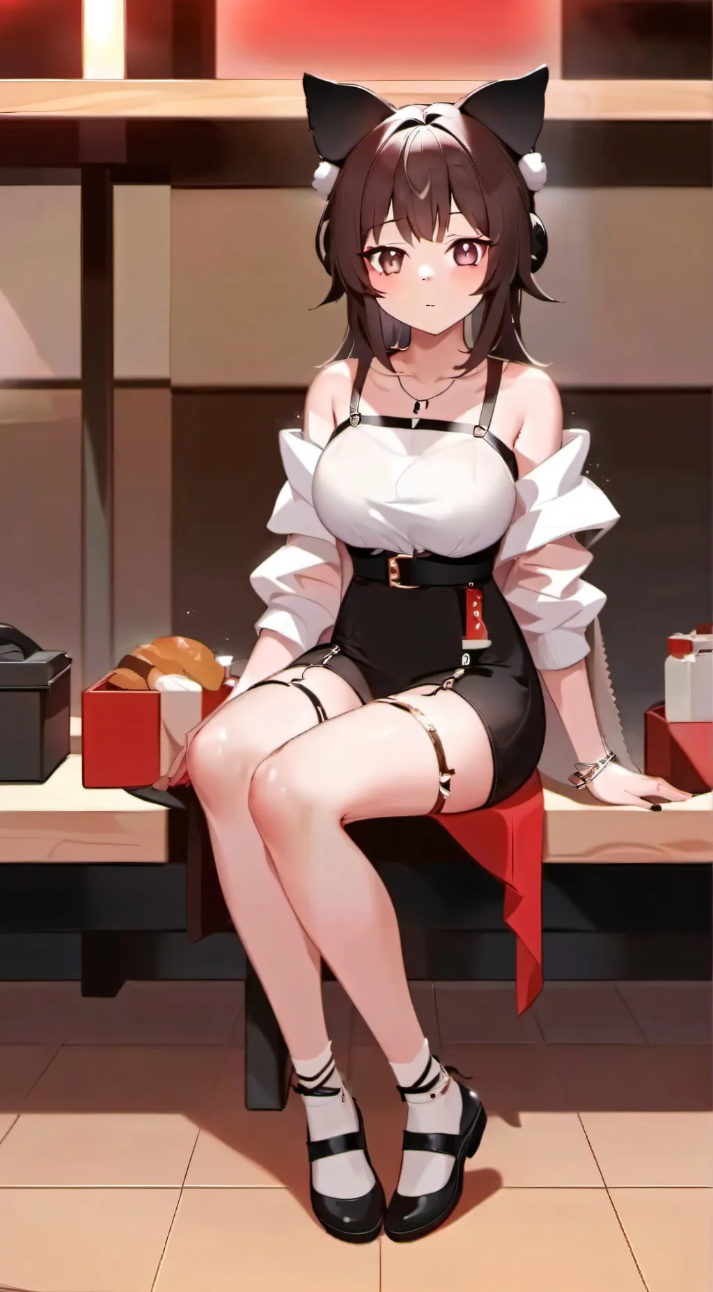 ai character: megumin  background