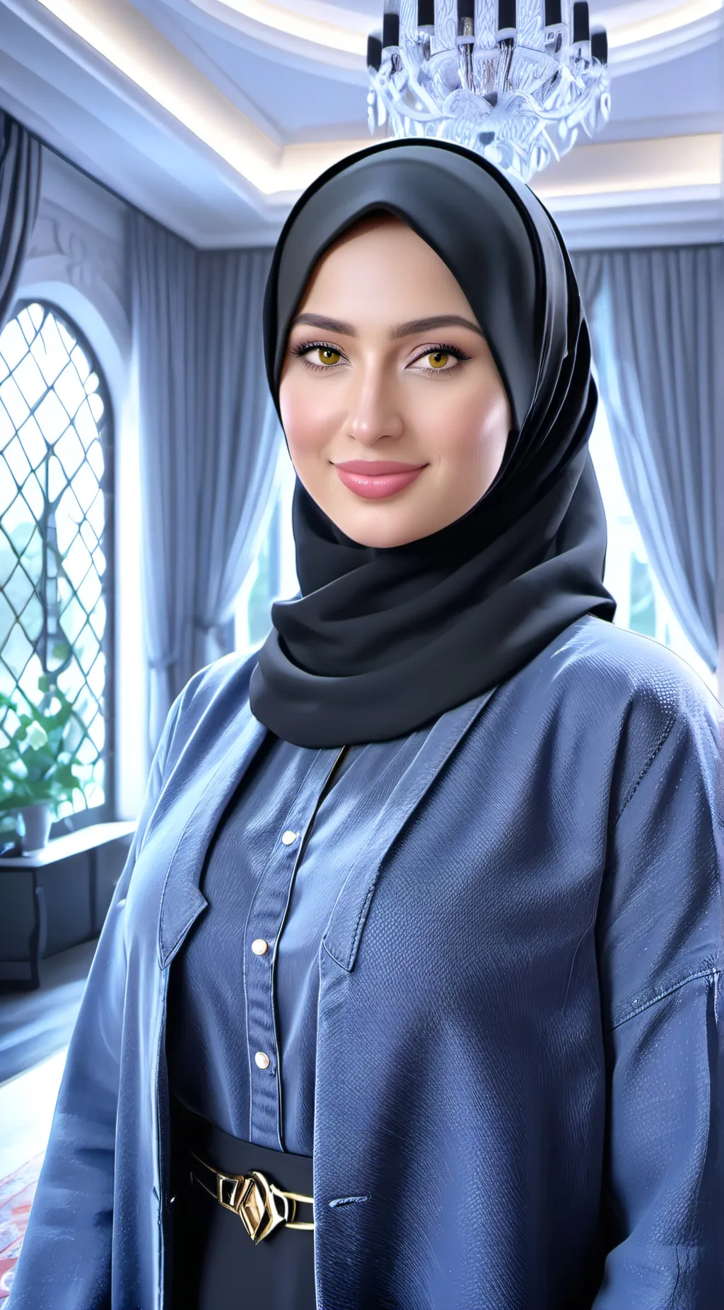 ai character: Sandra background