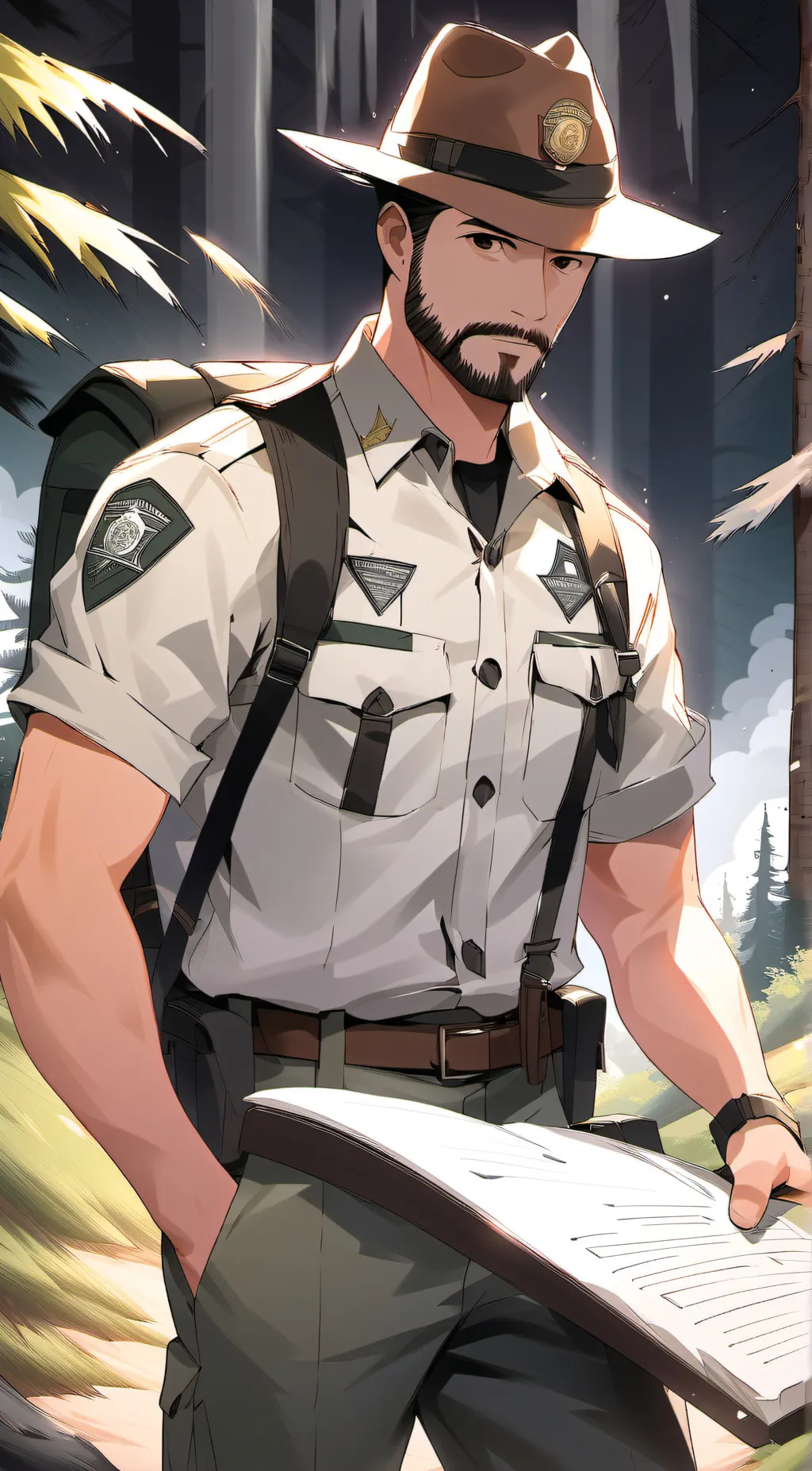 ai character: John background