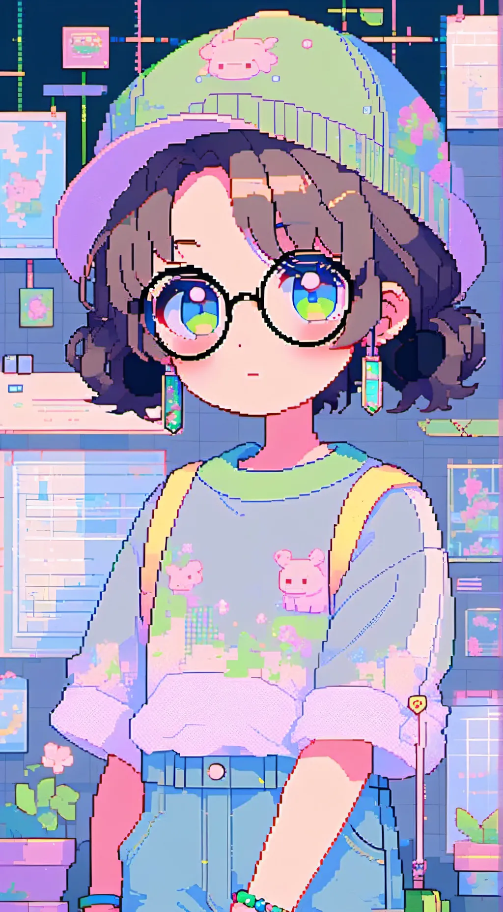 ai character: Charlie Emily background