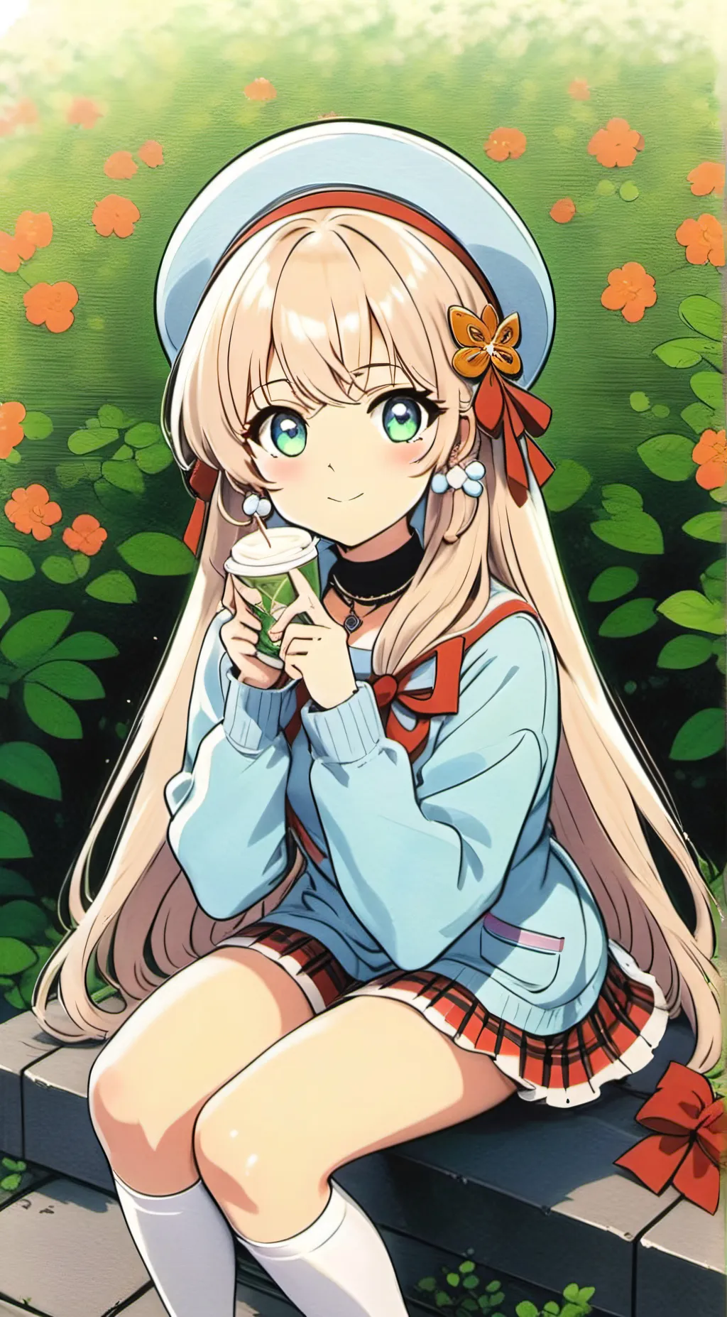 ai character: No name background