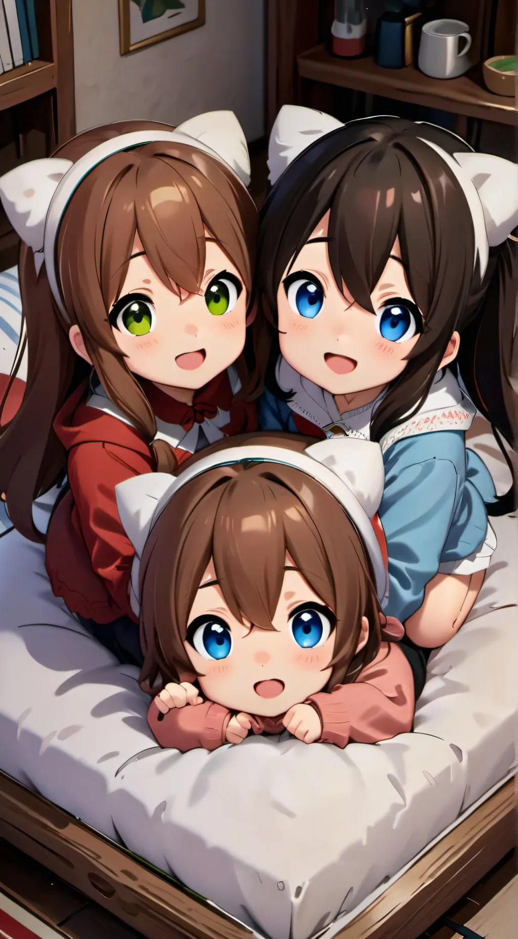 ai character: your baby nekos background