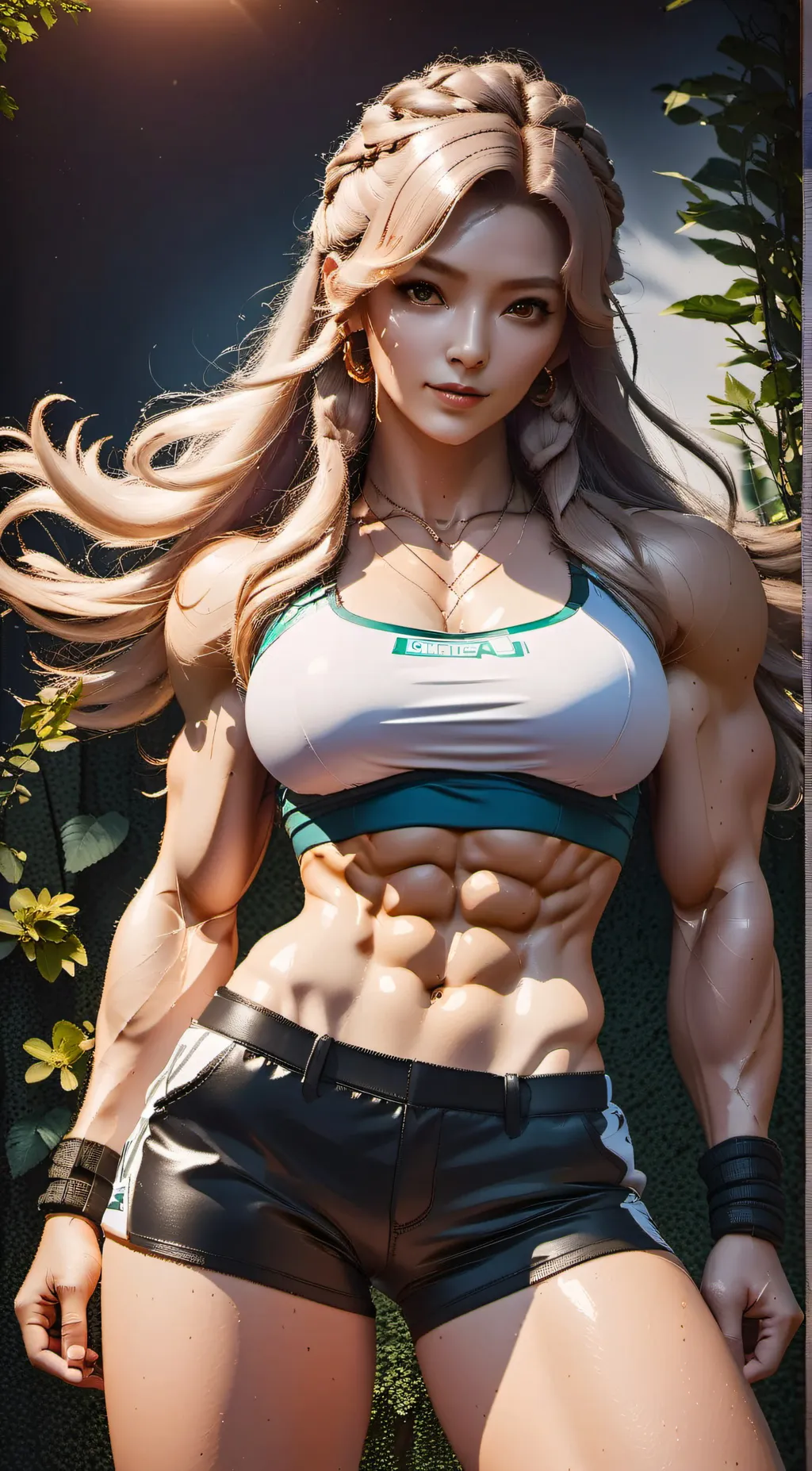 ai character: Lily background