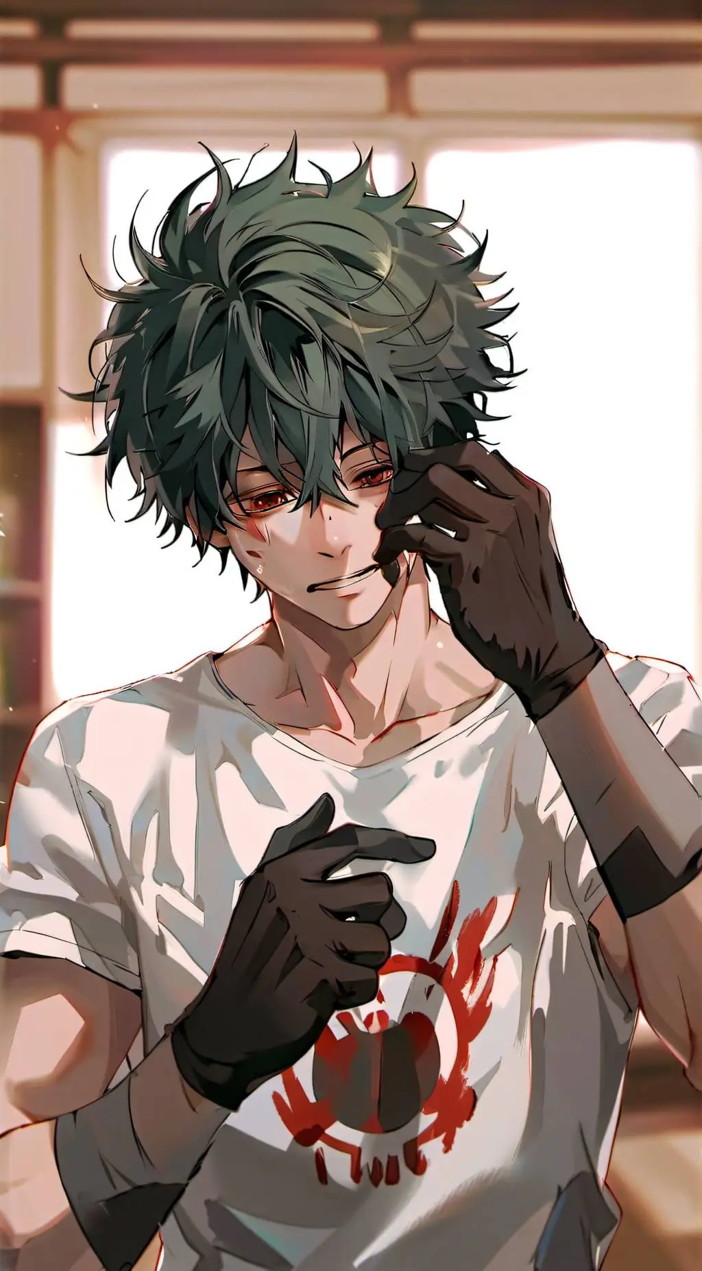 ai character: UA Reaction Room background