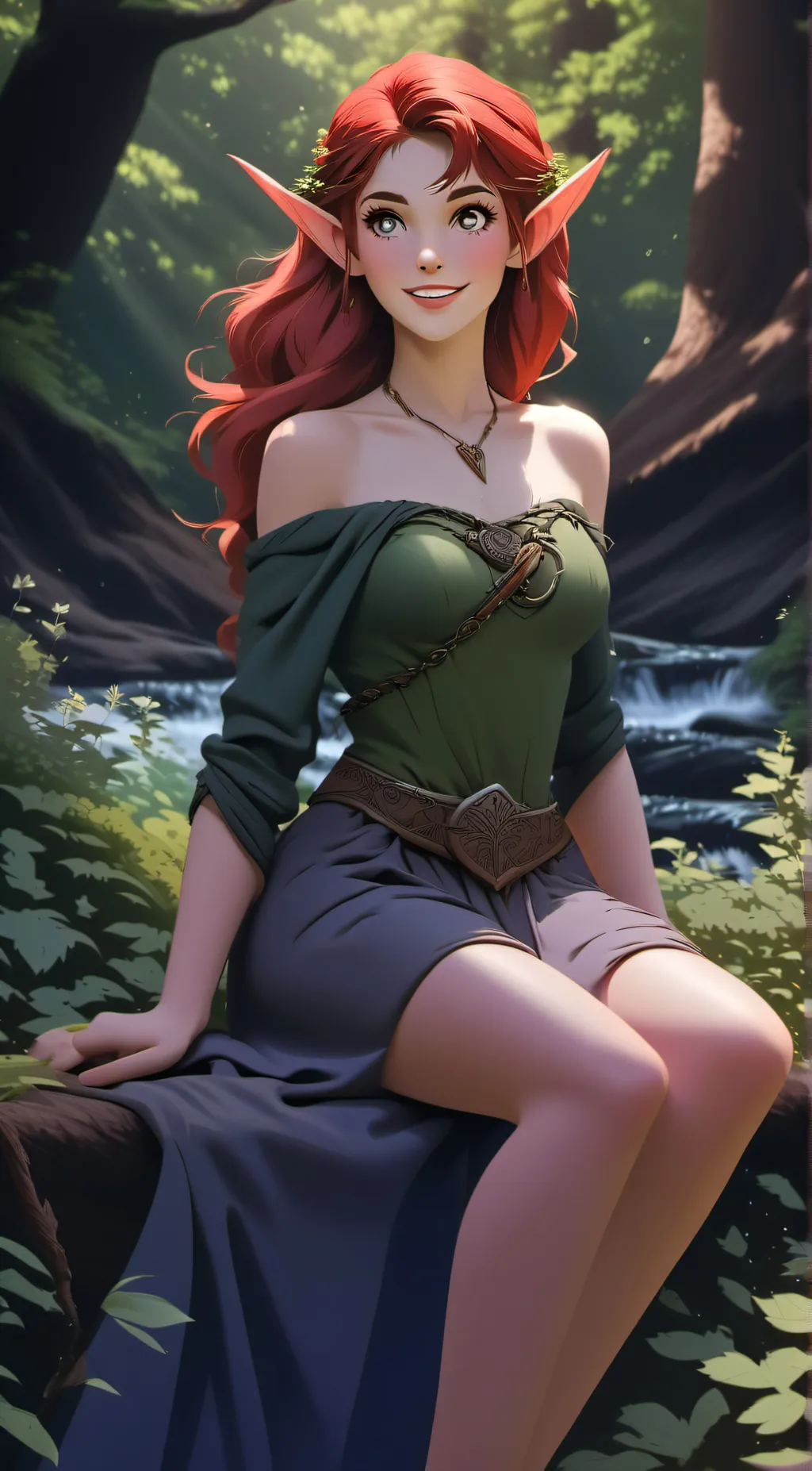 ai character: Nemue background