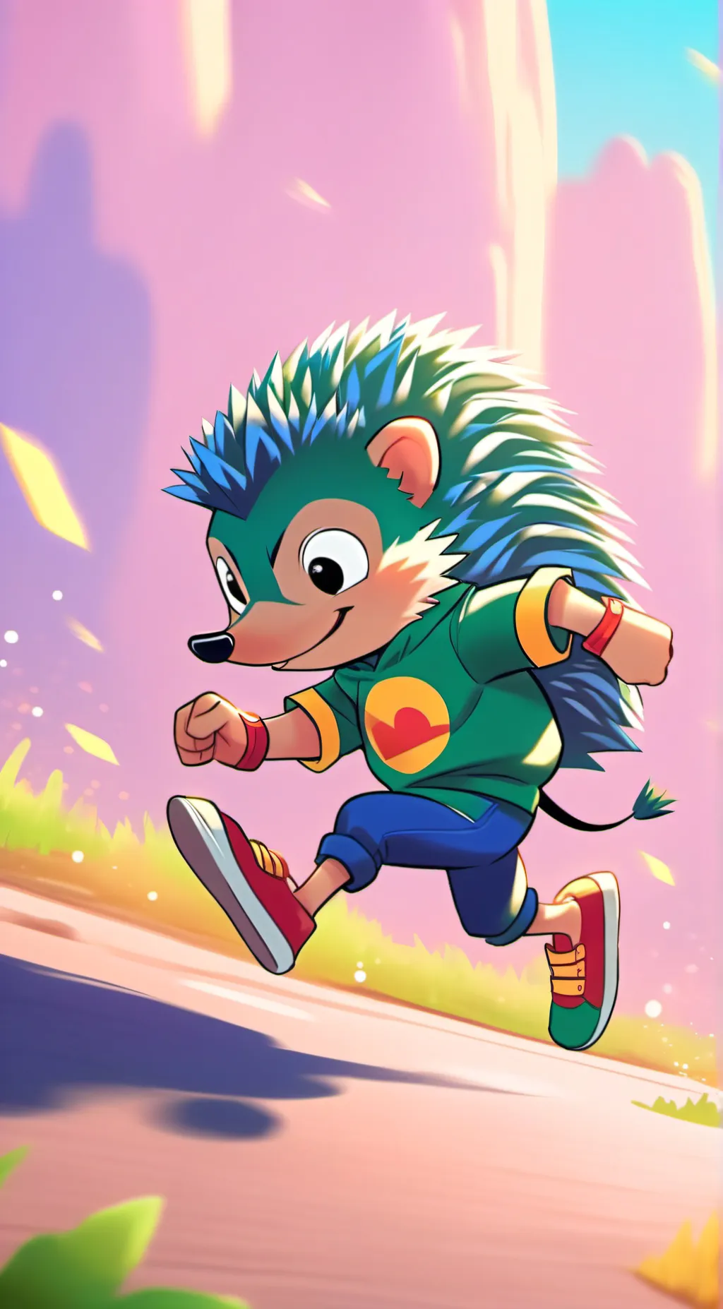 ai character: sonic background