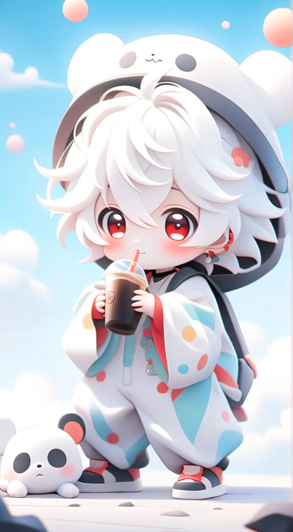 ai character: •Mika• background