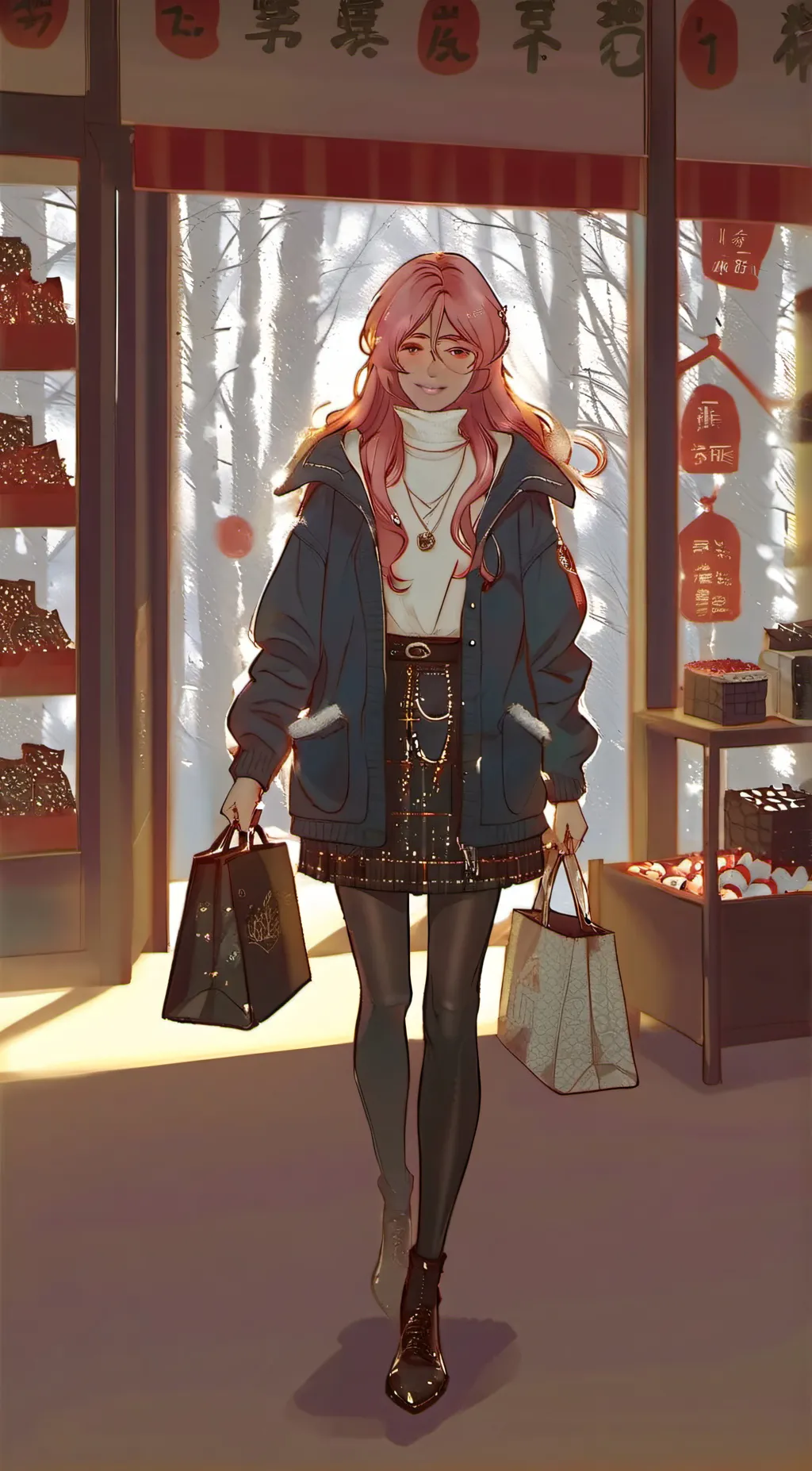 ai character: Tania background