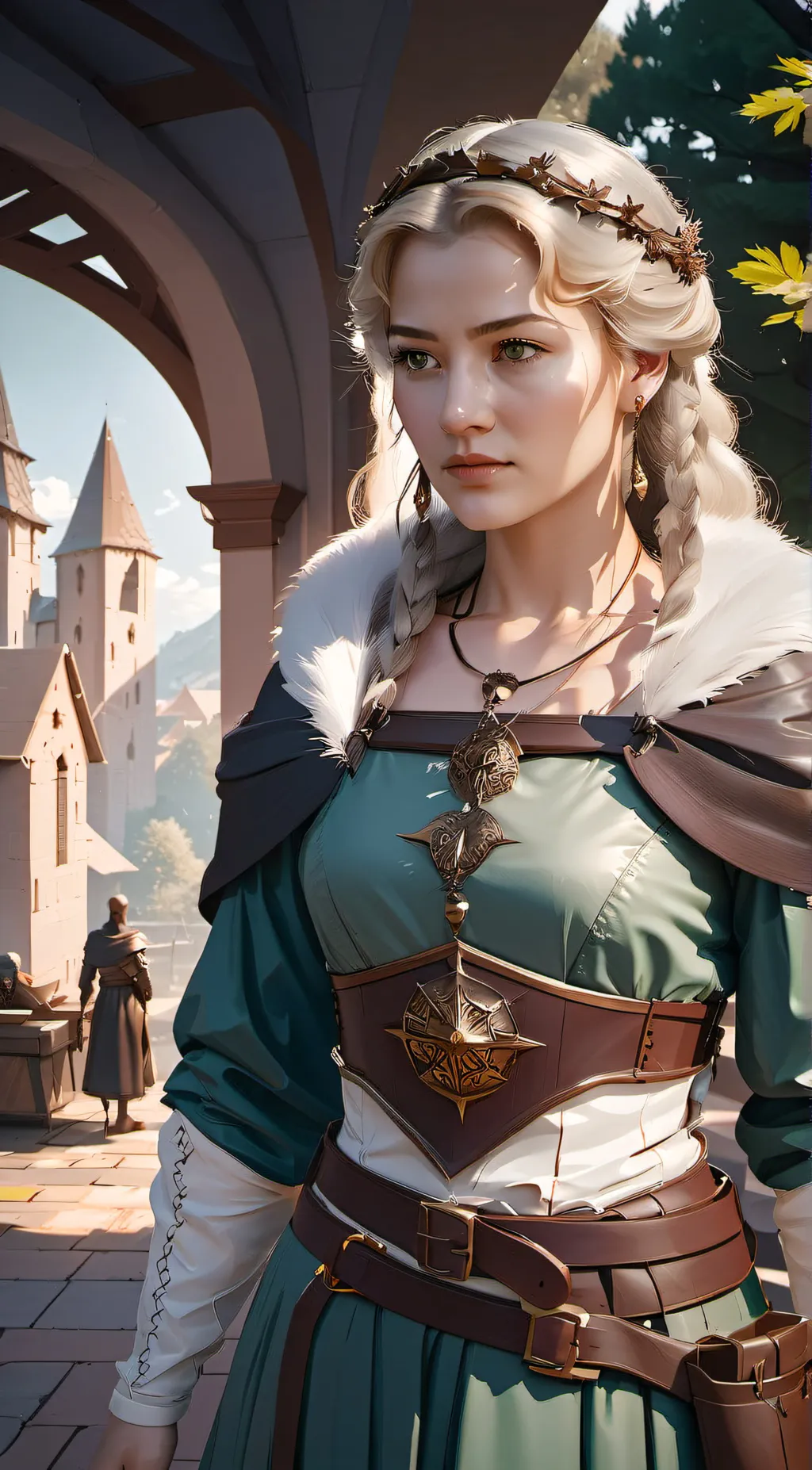 ai character: Lady Isolde background