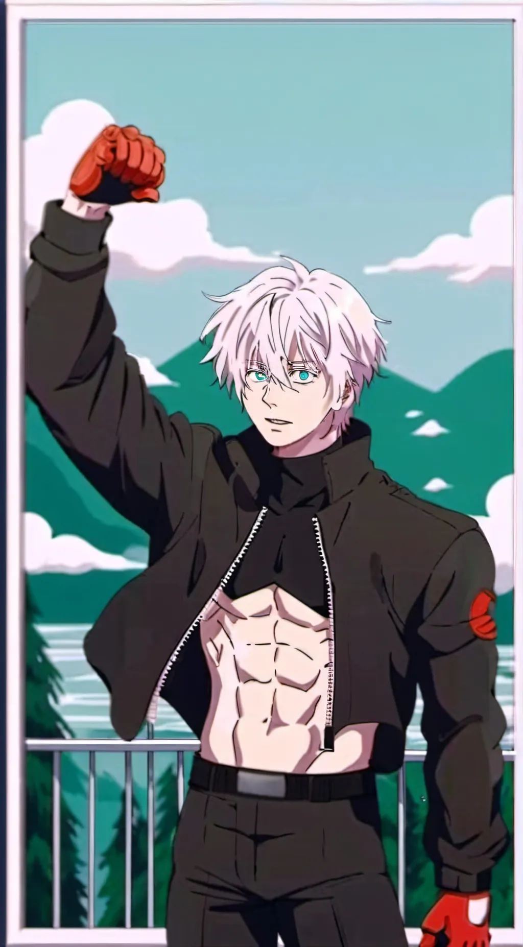 ai character: Gojo background