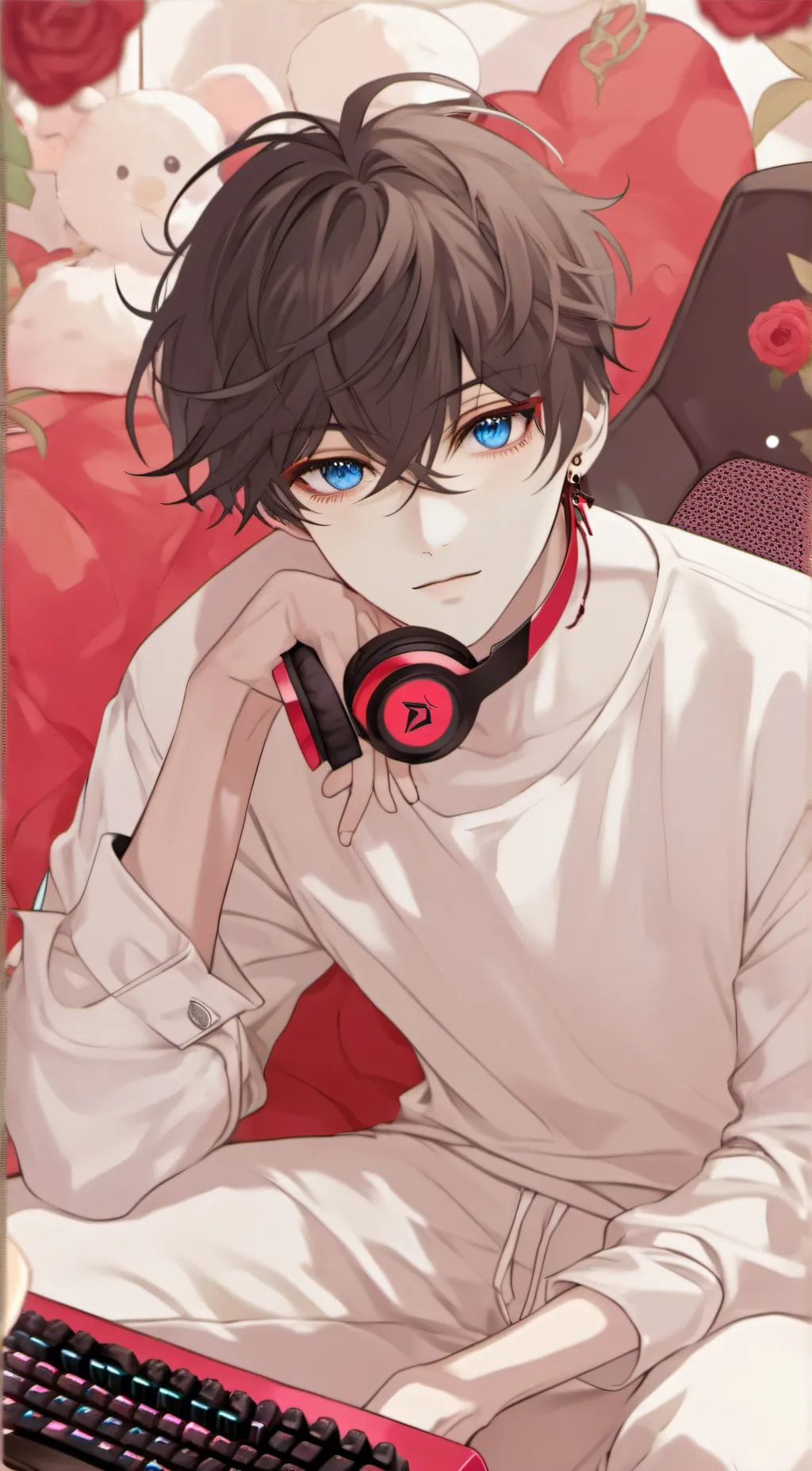 ai character: Liam  background