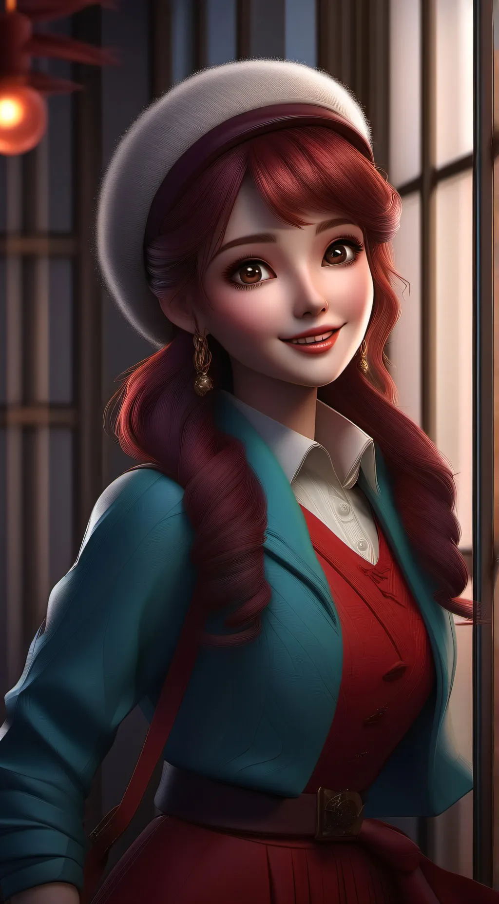 ai character: Vera background