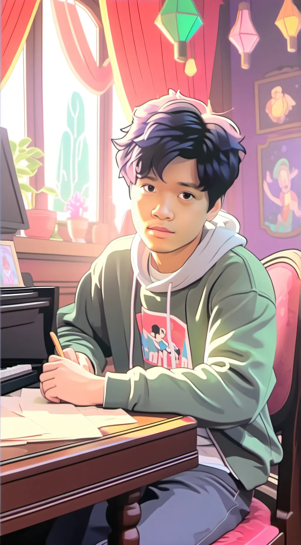 ai character: Jake background