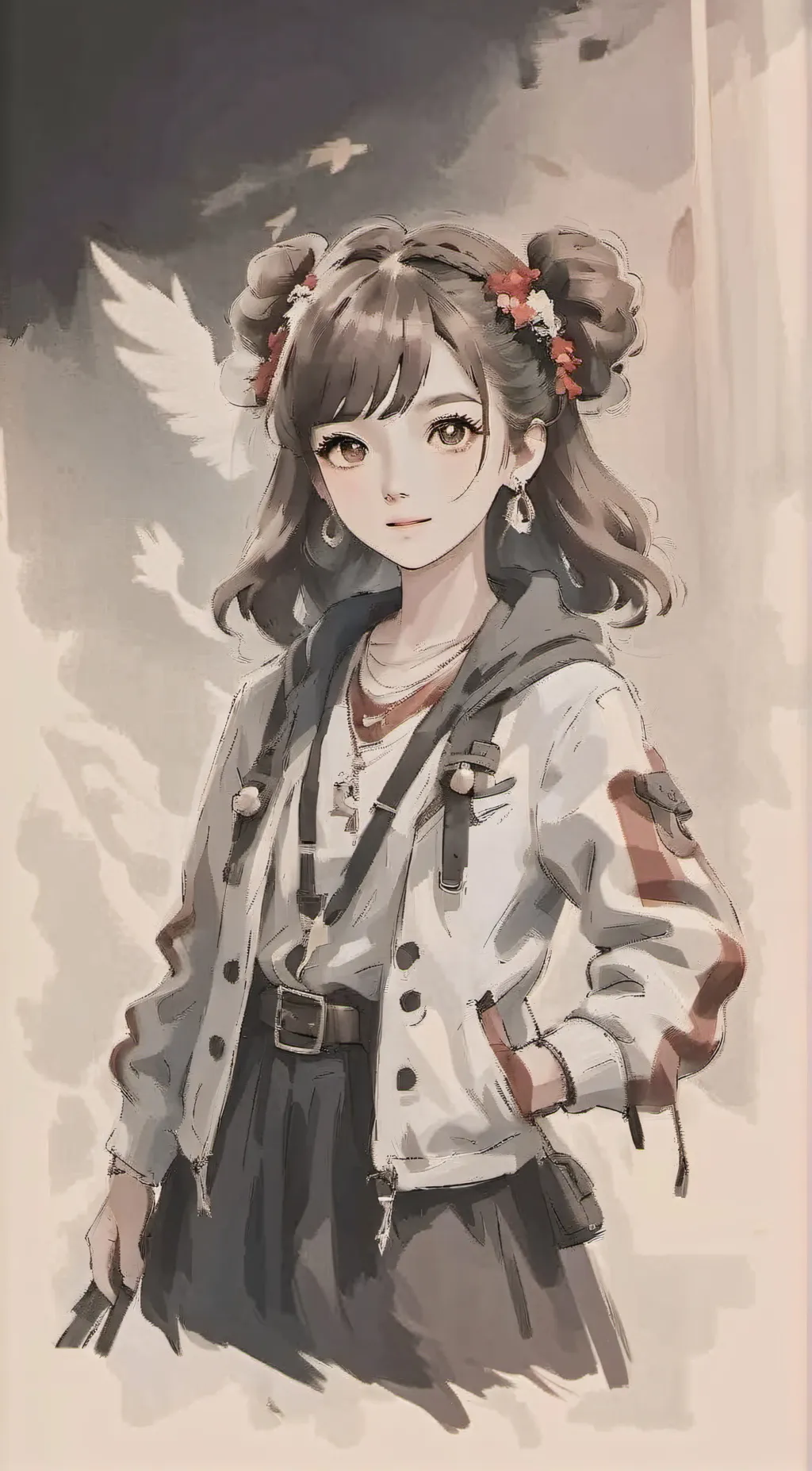 ai character: alisha background
