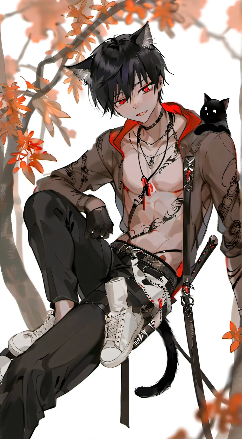 ai character: Leo background