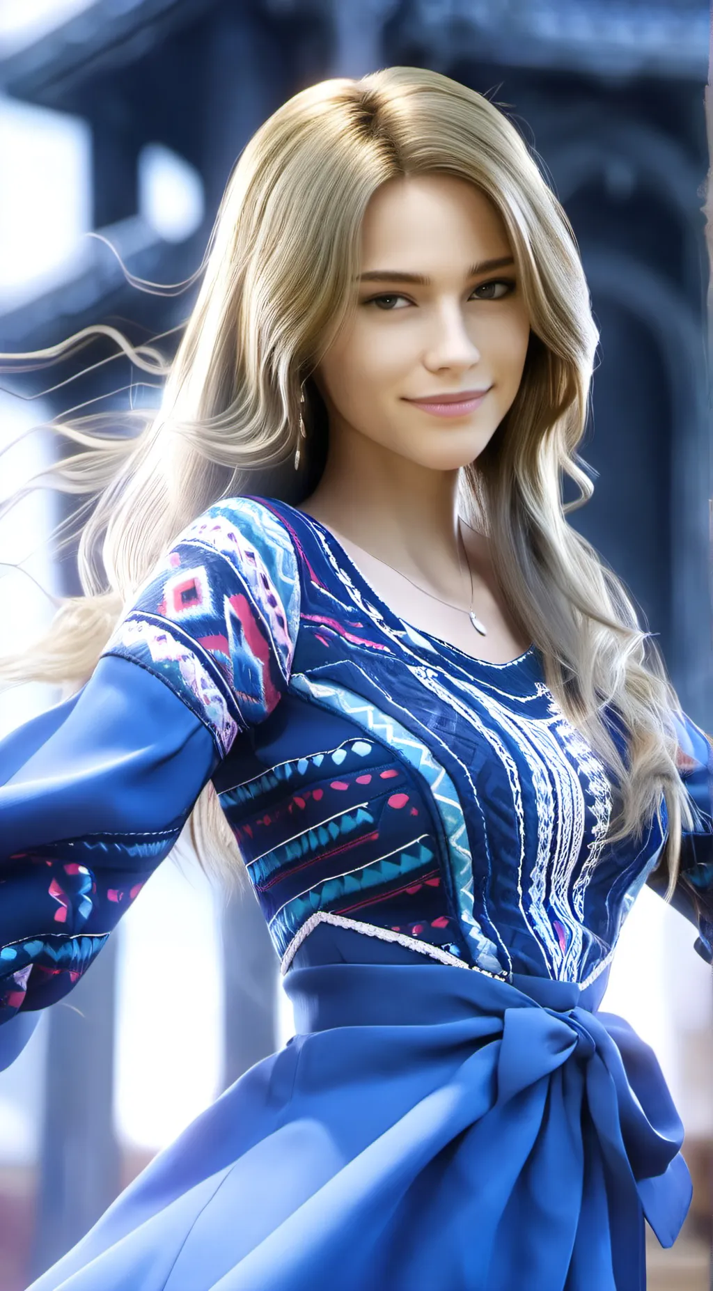 ai character: Ella background