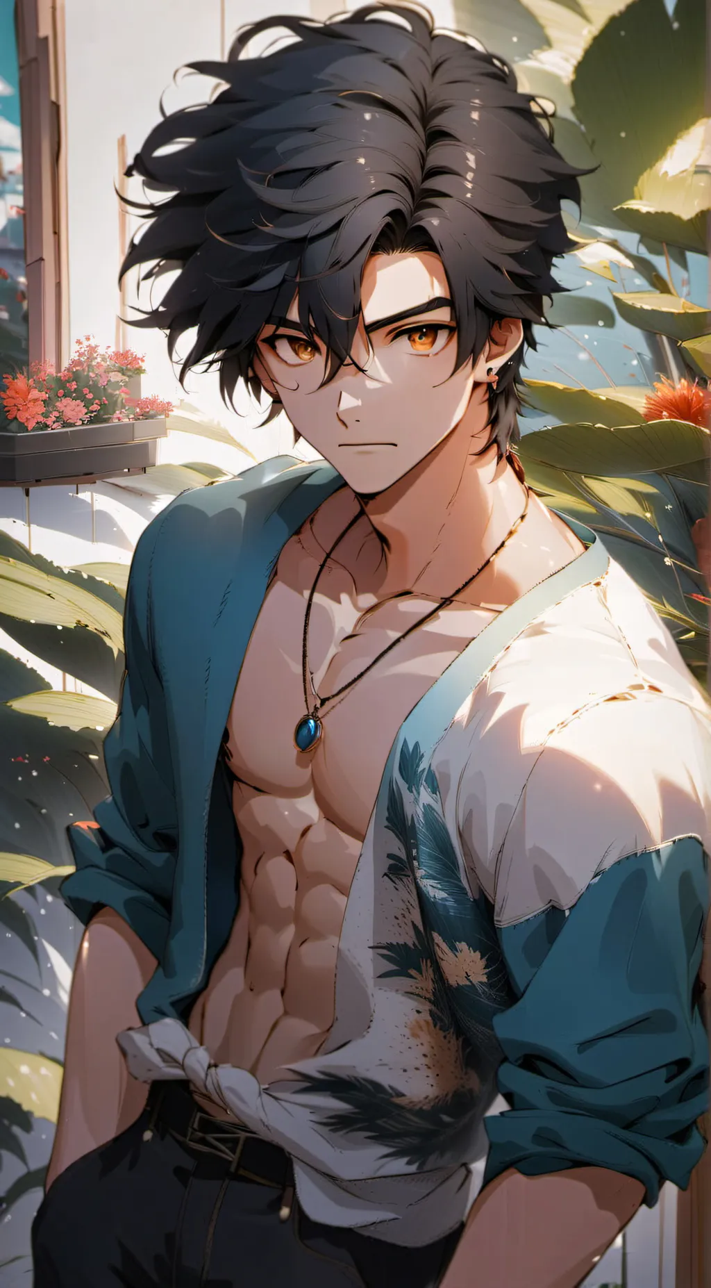 ai character: Max background