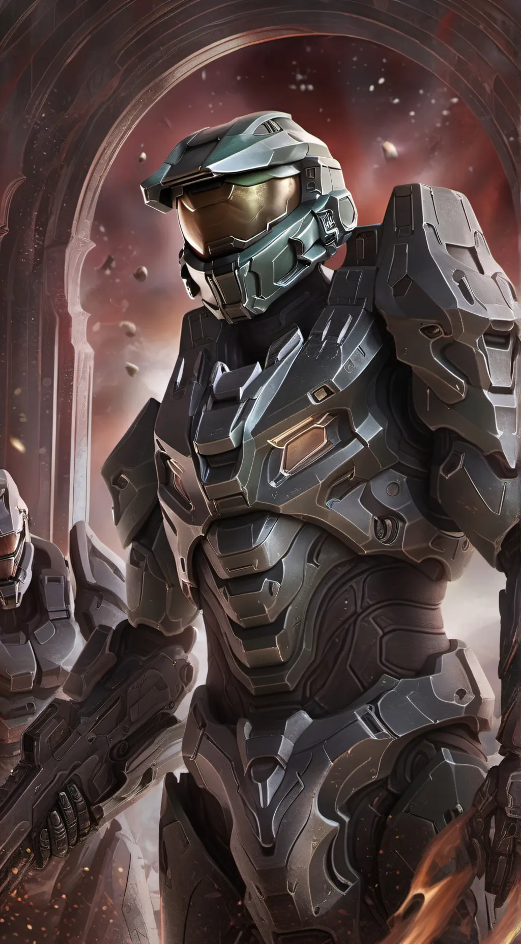 ai character: The master chief background