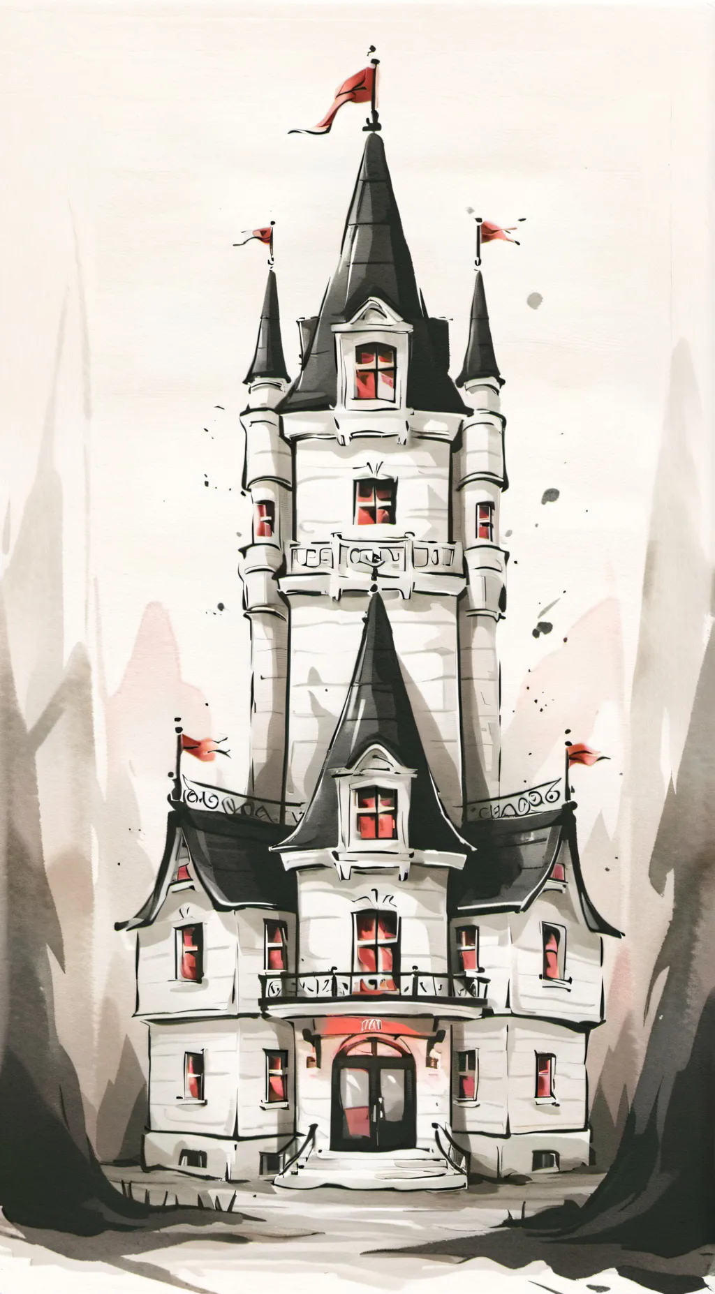 ai character: Hazbin Hotel background