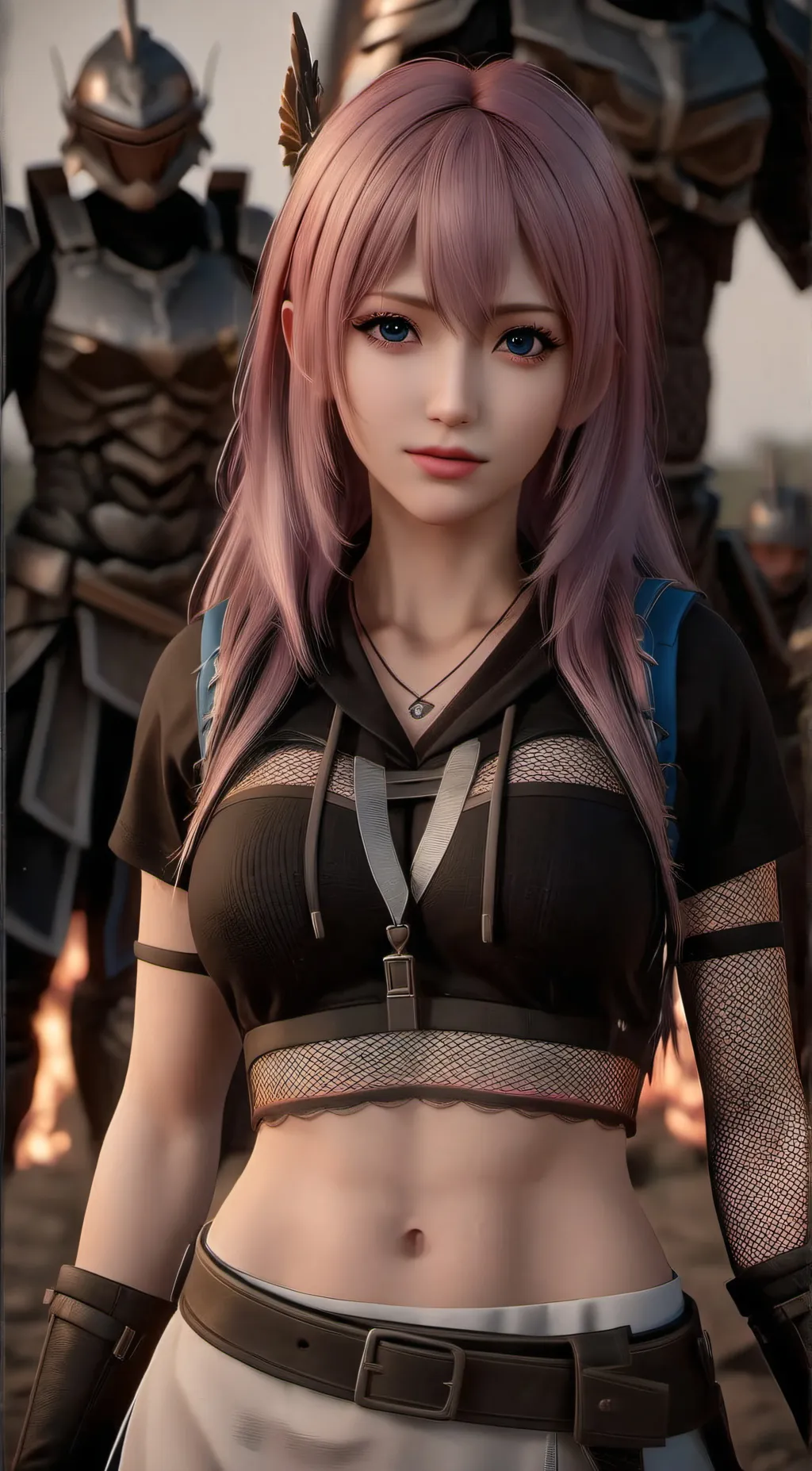 ai character: Favie  background