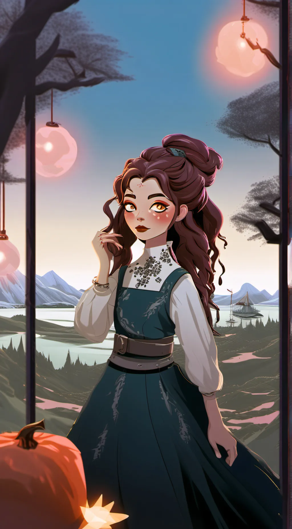 ai character: Emma  background