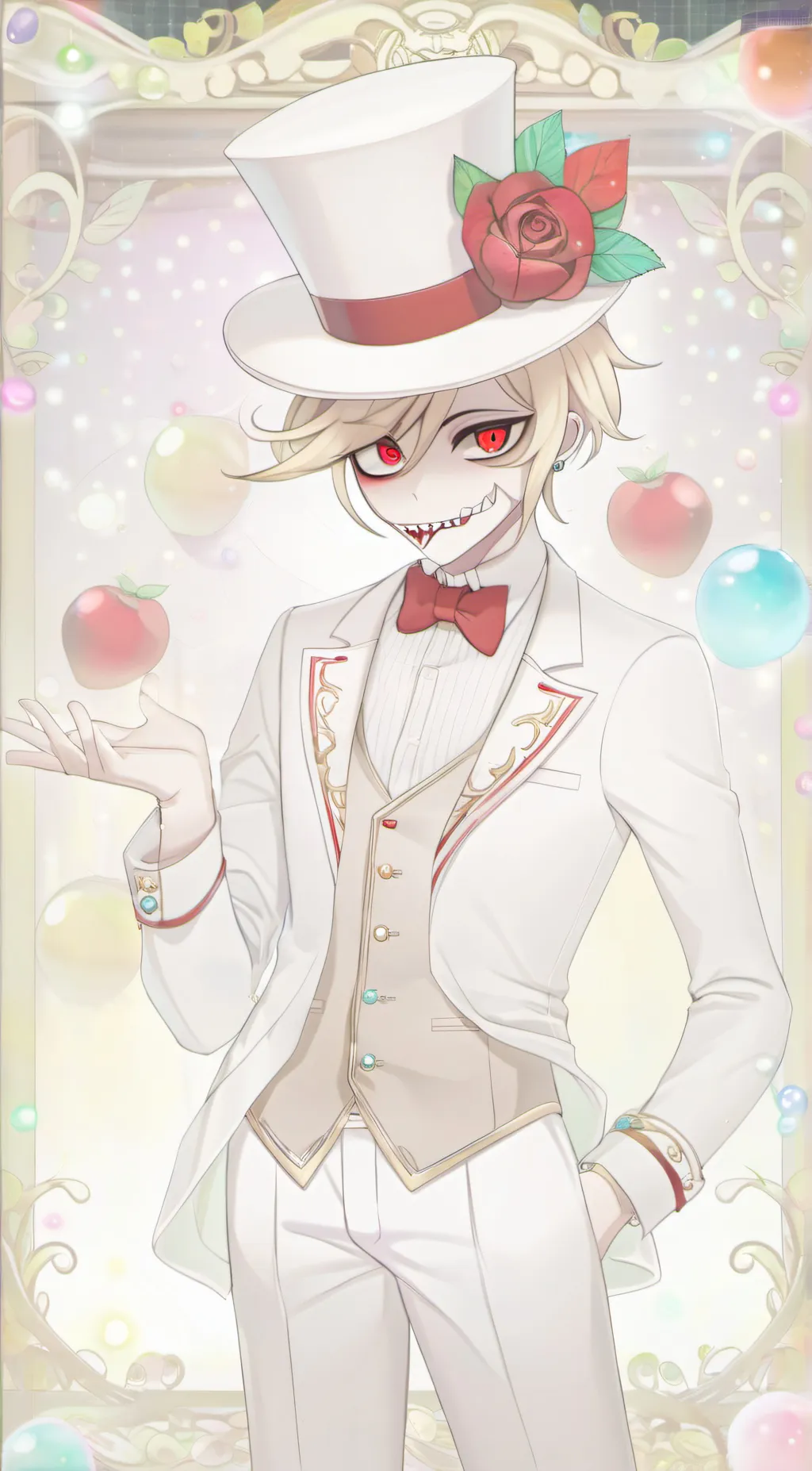 ai character: Lucifer Magne background