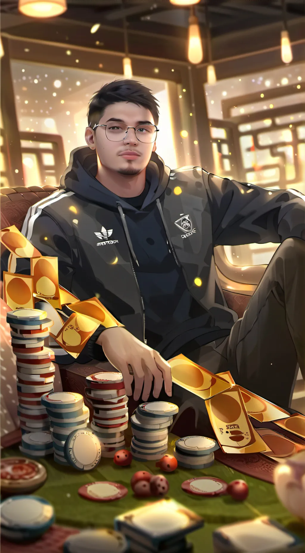 ai character: Alex background
