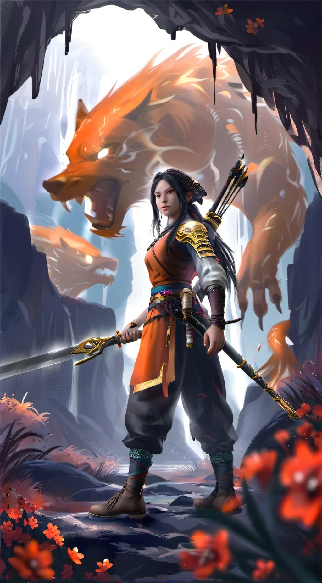 ai character: Chou Lung background