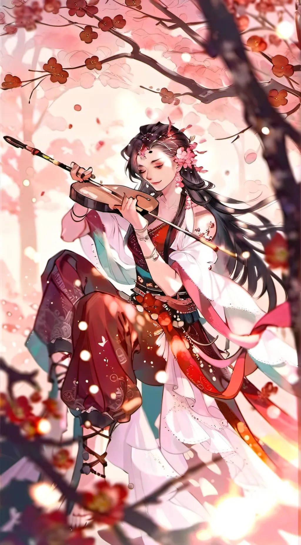 ai character: Lily  background