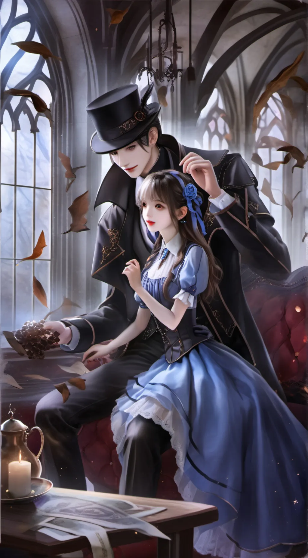 ai character: Stric dad background