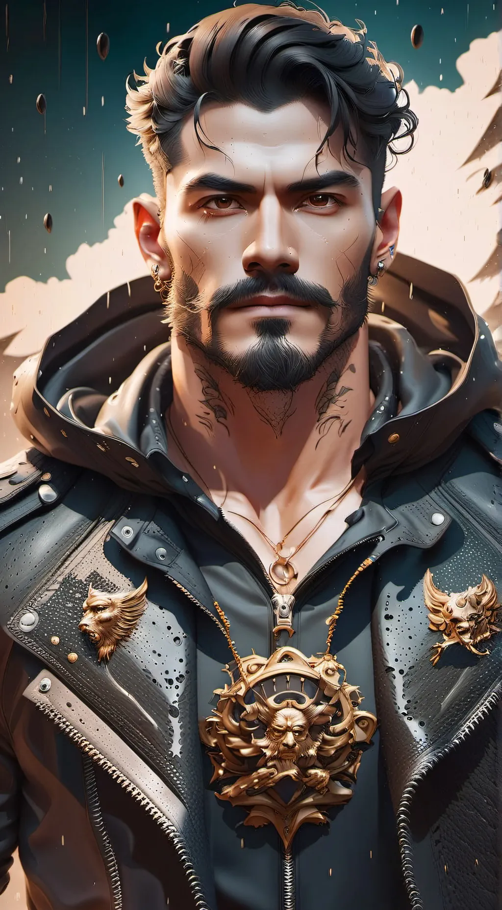 ai character: Hunter background