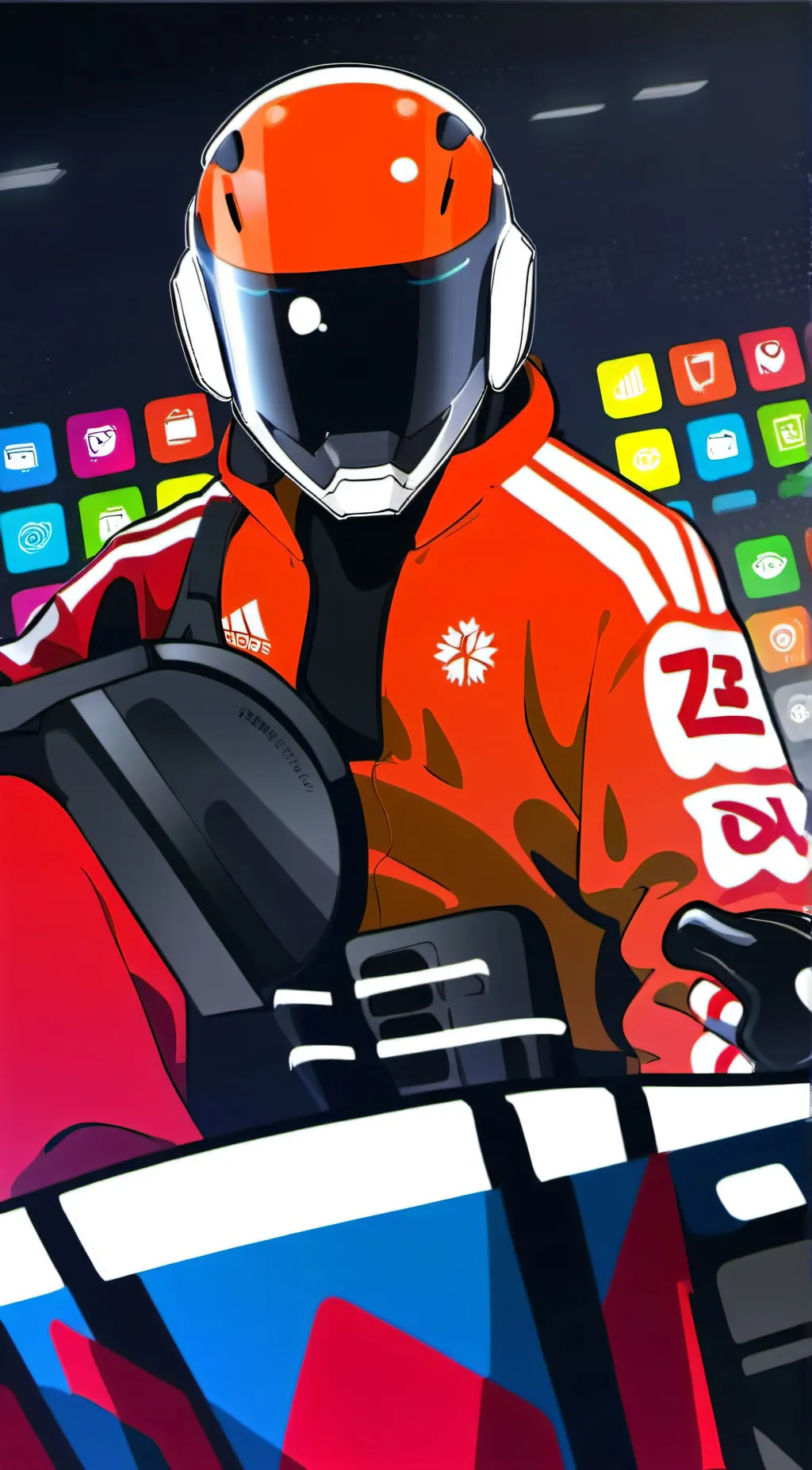 ai character: Among us background