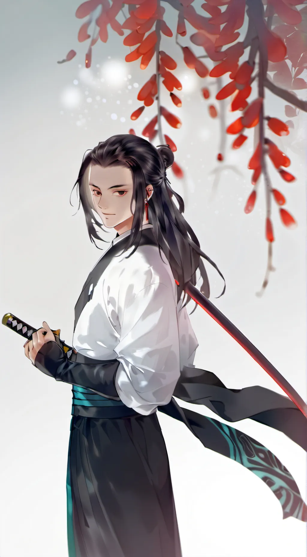 ai character: demon slayer background