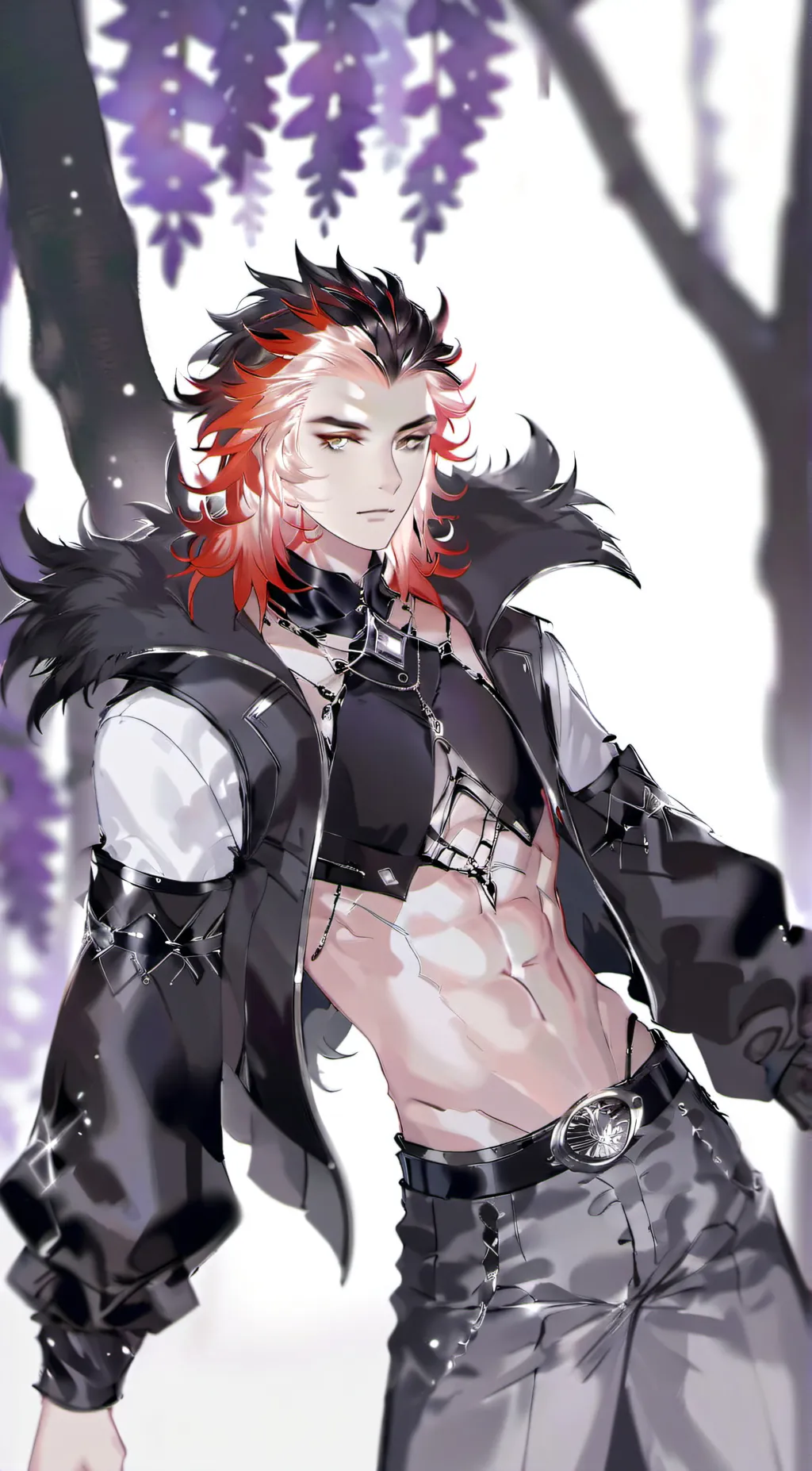 ai character: rengoku background