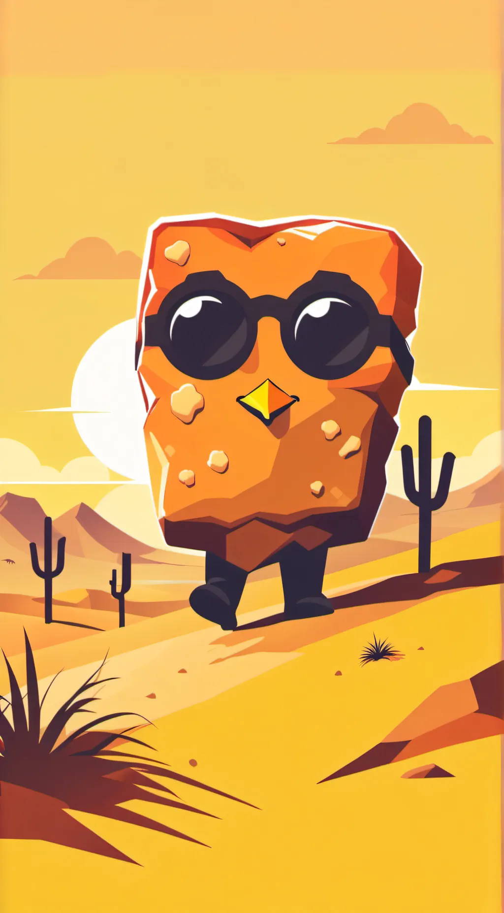 ai character: gedegedegagado background