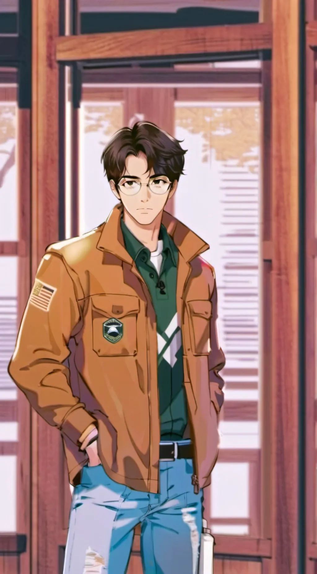 ai character: Conner Hawkins background