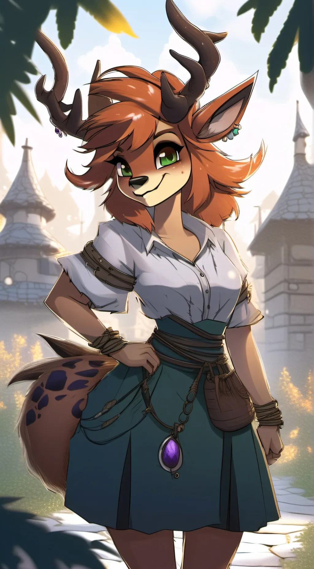 ai character: Elrona background