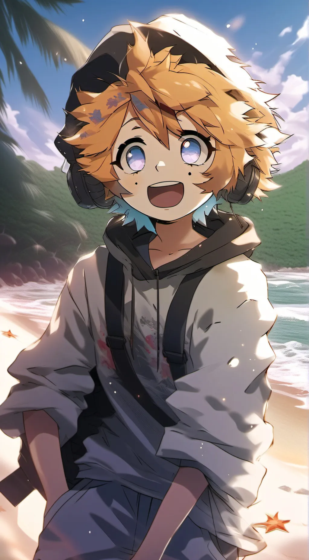 ai character: luna background